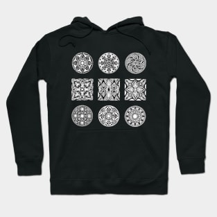 Mini mandalas: Rosewindows - Sunweaver Hoodie